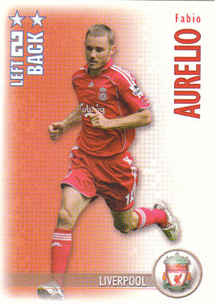 Fabio Aurelio Liverpool 2006/07 Shoot Out #148
